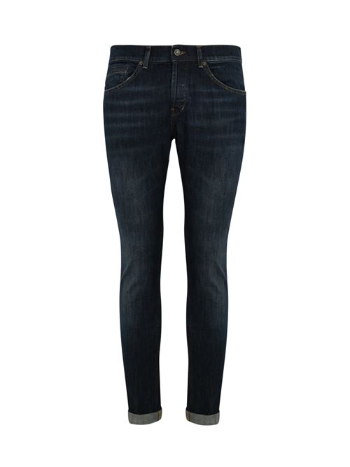 Pantalone in denim di cotone scuro DONDUP | UP232 DS0257U HR3800